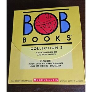 Bob Books Collection 2 Kids Set Yellow Advancing Beginners and Word Families